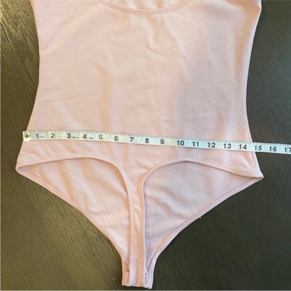 Free People Intimately Basic Bodysuit in Light Pink Size Medium - Picture 7 of 11